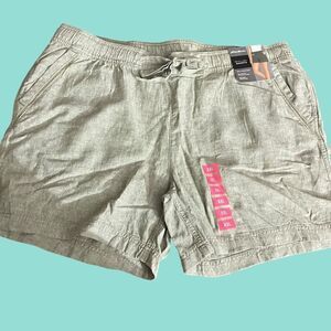 Eddie Bauer Ladies XXL Briar Linen Shorts / SZ: XXL / NWT